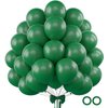 110pcs Dark Green Balloons 12 Inch Green Latex Balloon Arch Kit for Birthday Baby Shower Anniversary Graduation Wedding Party Decorations