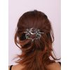 HAQUIL Crescent Moon Bat Hairpin Metal Bat Wings Hair Barrettes Vintage Gothic Hair Clip for Women