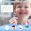 Kids Floss Dispender, Kids Dentle Floss Picks Dispenser 2 Boxes with 176 Count Floss, Fun & Colorful Animal Floss Help You Prevent Tooth Decay and Gum Disease