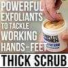 COMPLETE FOR MEN - Hand Scrub and Foot Scrub: Exfoliating Foot Scrub, Hand Exfoliant, Sugar Scrub for Dry Skin, Moisturizing Rough Skin Remover, Ideal for Foot and Hand Care, Scrub for Men