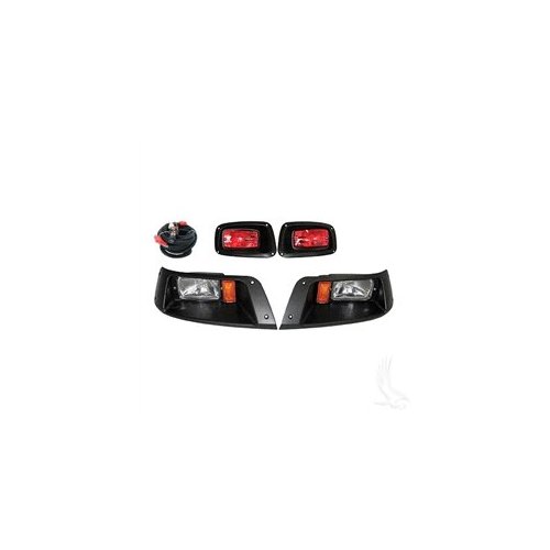 ECONOMY Complete Light Kit for EZGO TXT Golf Cart 1996 & Up
