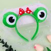 Cute Frog Hairband, Animals Ears Hairband, Frog Eyes Costume Hairband, Hair Accessories for Halloween Costume Birthday Party Favors