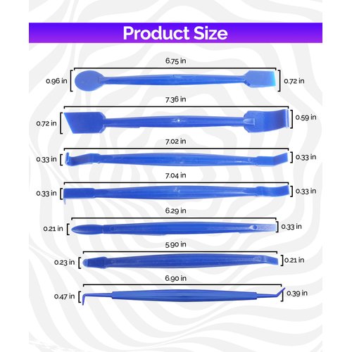 RACOONA 7PCS Vinyl Wrap Tools,Car Wrap Tool Kit,Car Accessories Car Wrapping Vinyl Tool Kit,Window Film Tint Miniature Squeegee,Car Wrap Edge Trimming Squeegee,Vinyl Tool for Vehicle Wraps Stickers
