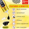 ALECPEA Upgrade T-7000 Black Adhesive Glue - 2PCS 15ml | High-Performance Waterproof Adhesive for Precision Repairs, Perfect for Phone, Electronics, Jewelry, and Crafts