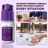 Nailene Super Strong, Fast-Drying Nail Glue – Durable, Easy to Apply False Nail Glue – Repairs Natural Nails – Quick-Drying Nail Adhesive Lasts Up to 7 Days, 3 Gram