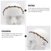 Beaupretty 10Pcs Flower Wreath Headband DIY Rattan Garland Hairband Flower Crown Hair Wreath Halo Natural Headdress for Wedding Festival Party Vacation Photography Prop Brown