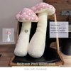 Hofun4U Mushroom Plush Pillow - 30 inch Mushroom Shaped Stuffed Long Pillow - Mushroom Plush Body Pillow - Christmas Birthday Sofa Home Decoration (Pink)