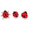 GT Graphics Set of Cute Ladybugs - 8" Each Vinyl Stickers Waterproof Decals