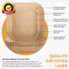 Air fryer disposable paper liner, air fryer parchment liners, parchment liners for air fryer, air fryer basket liners, square air fryer liners, disposable air fryer liners, paper for air fryer basket