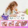 Bracelet Making Kit for Girls,Unicorn DIY Charm Jewelry Craft Set,Arts and Crafts for Kids Ages 8-12,Jewelry Making Supplies Beads,Jewelry Box Easter Birthday Gifts Ages 6 7 8 9 10 11 12 Year Old