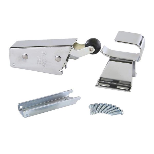 Kason 1095 Spring Action Door Closer with Adjustable Wide Hook 7/8 to 1 5/8 Inch Offset, 11095000013_11094000027