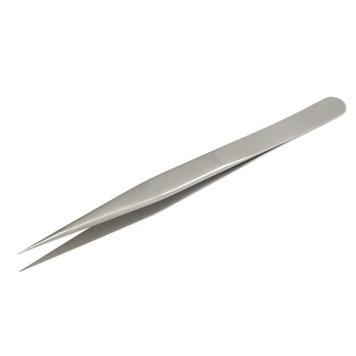 Vetus Slant Tip Tweezers Stainless Steel Pointed Eyebrow Lash Pro Tool High Precision (27-SA)