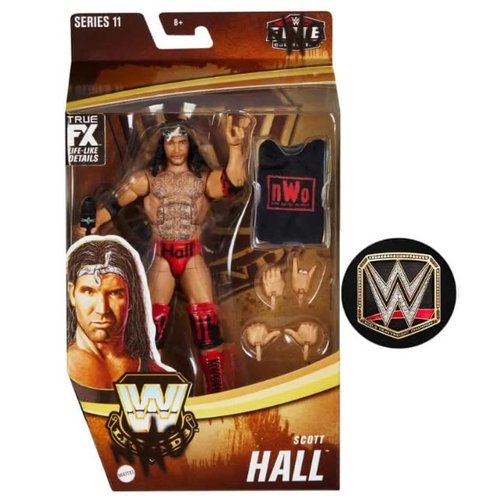 WWE Elite Legends Collection 6-inch Articulated Action Figure Series (Scott Hall NWO)