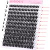 outopen DIY Lash Extension Kit Eyelash Extension Kit, 240pcs 9-16mm Mix Individual Lashes Cluster Kit with Lash Bond and Seal Glue, Lash Remover, Lash Applicator(50D, 240Pcs)