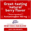Little Remedies Infant Fever & Pain Reliever, Natural Berry Flavor, 2 Fl Oz (Pack of 2)