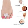 Misorita Gel Toe Spacers 12pcs to Restore Toes to Their Original Shape, Big Toe Separators Toe Spreaders Toe Straightener for Correct Bunion Overlapping Toes Hammer Toe Relaxation