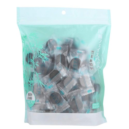 ZJchao 100Pcs DIY Compressed Face Mask, New Ultra-Thin Disposable Facial Mask Sheet Grain Skin Care Dry Mask Paper for Home, Travel