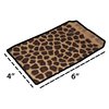CuteBox Leopard/Cheetah Flat Paper Gift Bags 200 pcs (4" x 6") for Merchandise, Crafts, Party Favors, Tradeshows, Retail, Showcases, Display, Holidays, Animal Themes, Arts and Crafts