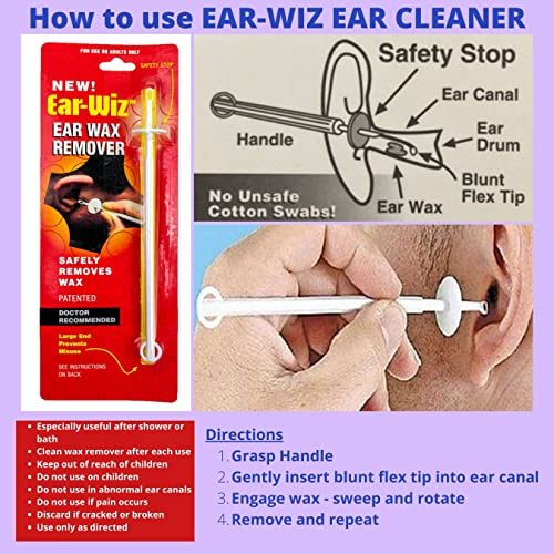 Ear-Wiz Ear Wax Remover Family Pack of 4