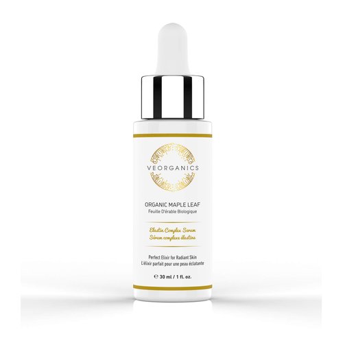 Organic Maple Leaf Elastin Complex Facial Serum - Rich in Vitamin C Serum - Face Serum Skin Care - Anti Aging Serum - Beauty & Personal Care Serum for Face - Facial Skin Care Products by VeOrganics