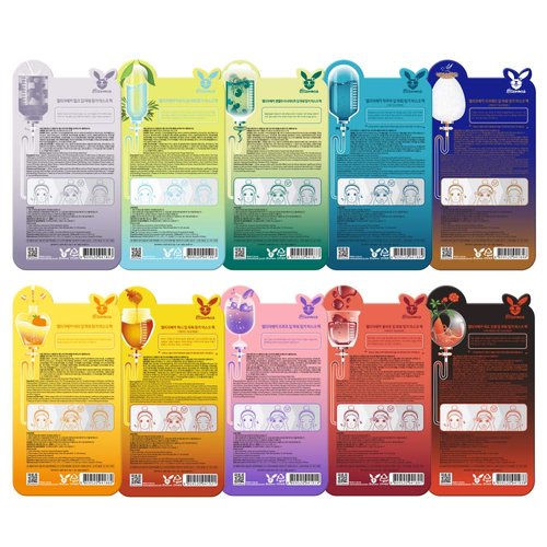 Elizavecca Deep Power Ringer 10 Type Mask Packs/koreanbeauty/kbeauty/face mask pack/sheet mask pack