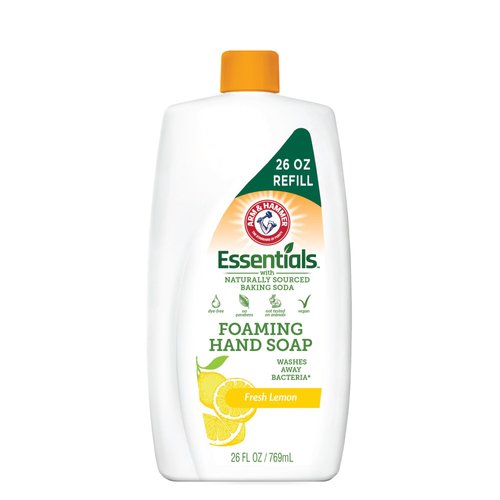 Generic ESSENTIALS Liquid Hand Soap, Fresh Lemon Scent (26 FL OZ, Lemon)
