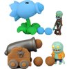 JHESAO 4 PCS PVZ Toys Action Figures Toys Mini PVZ Set 1 2 Series Great Gifts for Kids and Fans, Birthday and Christmas Party