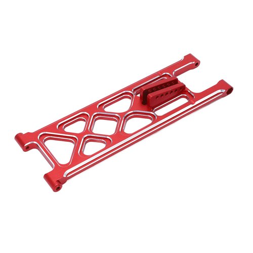 RC Wheelie Bar Truss, 2 colors, CNC Aluminium Alloy Race Wheelie Bar Set for LOSI 1/10 22S 2WD Drag Car(Red)Body Parts