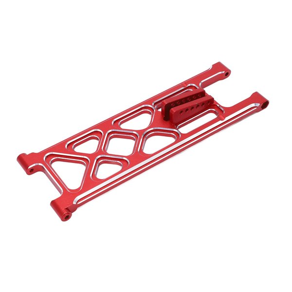 RC Wheelie Bar Truss, 2 colors, CNC Aluminium Alloy Race Wheelie Bar Set for LOSI 1/10 22S 2WD Drag Car(Red)Body Parts