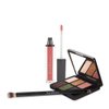 EVE PEARL Ultimate Eye Palette with Lip Gloss And Dual Brush Must Have Kit Long Lasting Lip Color Eyeshadow Brush Everyday Use Makeup Set