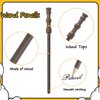 Party Supplies -24pcs Wand Pencil, 24pcs Black Glasses with Round Frame No Lenses for School Party, Birthday , Cosplay Party Decor, Halloween (48pcs all)