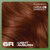 Clairol Natural Instincts Demi-Permanent Hair Dye, 6R Light Auburn Hair Color, Pack of 3