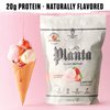 Ambrosia Planta - Premium Organic Plant-Based Protein | Vegan & Keto Friendly | Gourmet Flavors | No Bloating or Stomach Upset | Gluten & Soy Free | No Added Sugar | 25 Servings | Strawberry Ice Cream