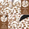 2000 Pcs Champagne Crystal Rhinestones Bulk for Crafting 6 Sizes Flatback Nail Rhinestones Round Bedazzling Nail Gems with Tweezer Picking Pen for Nail Art Makeup Clothes Shoes DIY