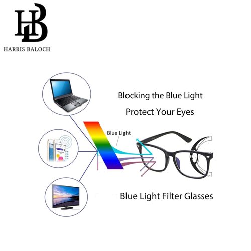 Blue-Light Blocking Glasses Computer Reading/Gaming/TV/Phones Glasses Fashion Anti Eyestrain UV Glasses,light weight for Women Men