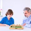 GSE Games & Sports Expert Wooden Shut The Box 9 Numbers Dice Game Board with 2 Wooden Dices, Classic Tabletop Version of The Popular English Pub Game