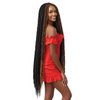 Outre Synthetic X-PRESSION Braiding TWISTED UP BONITA INFINITY LOCS 40" (Color:1B Off Black, Pack of 3)