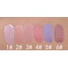 MAEPEOR Metallic Liquid Lipstick 6 Color Metal Diamond Pearl Lipstick Long Wear and Non-stick Cup Mermaid Lip Gloss (Colors 06)