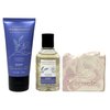 Bath & Body Works Aromatherapy Sleep Lavender + Vanilla Duo Set - Body Cream and Body Wash + Foam Bath Travel Size - with a Himalayan Salts Springs Sample Soap.