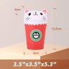 Anboor Squishys Food Toy,5.3" Soft Squishies Cat Coffee Cup,Kawaii Toy for Kid Adults Collection Stress Relief Kid's Toys