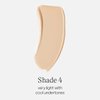 Saie Glowy Super Skin Tint Liquid Foundation - Hydrating Serum Foundation with Lightweight, Medium Coverage - Formulated with Hyaluronic Acid to Hydrate, Brighten and Plump - Shade 4 (1.01 oz)
