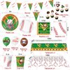 Baseball Party Decorations Supplies for 24 Baseball Birthday Decorations Include Baseball Party Plates Napkins Cups Banner Tablecloth Balloons Cake Toppers Baseball Themed Party Decorations