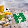 HFBOBP 50PCS Soccer Paper Napkins 13 x 13 Inches Luncheon Napkins Cocktail Napkins Disposable Sports Theme Decorations for Kids Baby Shower,Birthday Party,Soccer Theme Party Supplies