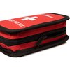 Primacare KB-7411 45 Piece Personal First Aid Kit, 6"x4"x1", with Emergency Medical Supplies, Pocket Size Essential Travel Bag, Med Kits, Red