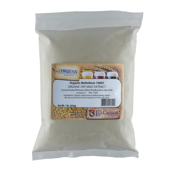 Organic Light Dried Malt Extract DME - Maltoferm 10001-1 Lb