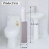 Pumice Stone for Toilet Cleaning, Pumice Cleaning Stone with Handle, Toilet Cleaner, Pumice Stone, Toilet Wand, Toilet Bowl Cleaner Brush, Toilet Brush (2PCS)
