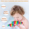 IFiwin 3PC Fidget Slug, Sensory Slug Fidget Toys for Autistic Kids Adults, Autism Sensory Toys, Stress Toys, Toddler Toys, Birthday Gifts for Girls Boys Aged 3+, Stress Relief Fidget Toy