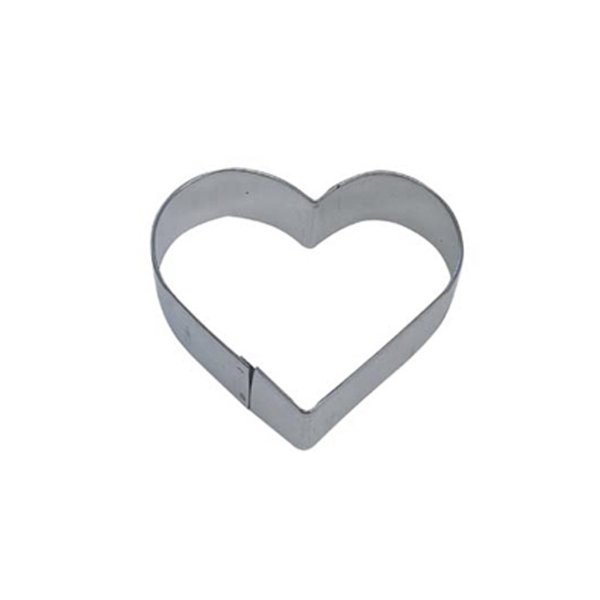 Dress My Cupcake Valentines Heart Cookie Cutter, 4-Inch, Set of 12