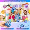 Flying Orb Ball,Cosmic Globe Flying Hover Ball Toy,Magic Floating Ball Galactic Fidget Spinner Boomerang Drone Gifts for 6 7 8 9 10 11 12+ Year Old Kids Boys Girls Adults(2PCS-Blue & Purple)