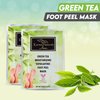 Foot Peel Mask Green Tea Moisturizing Exfoliating Foot Masks - Karma Organic Feet Peeling Masks for Dry ed Feet, Remove Dead Skin & Calluses - Removes & Repairs Rough Heels, Dry Toe Skin (Pack of 2)